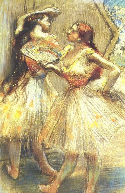 Dos bailarinas de Edgar Degas